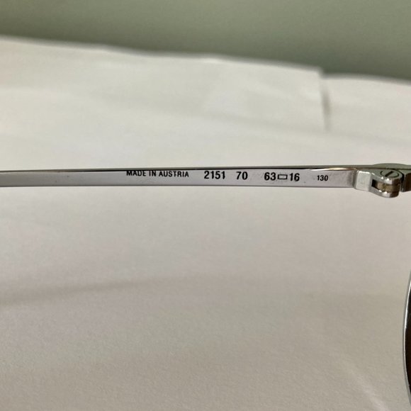 Vintage Dior Monsieur 2051 Large aviator - Picture 5 of 6